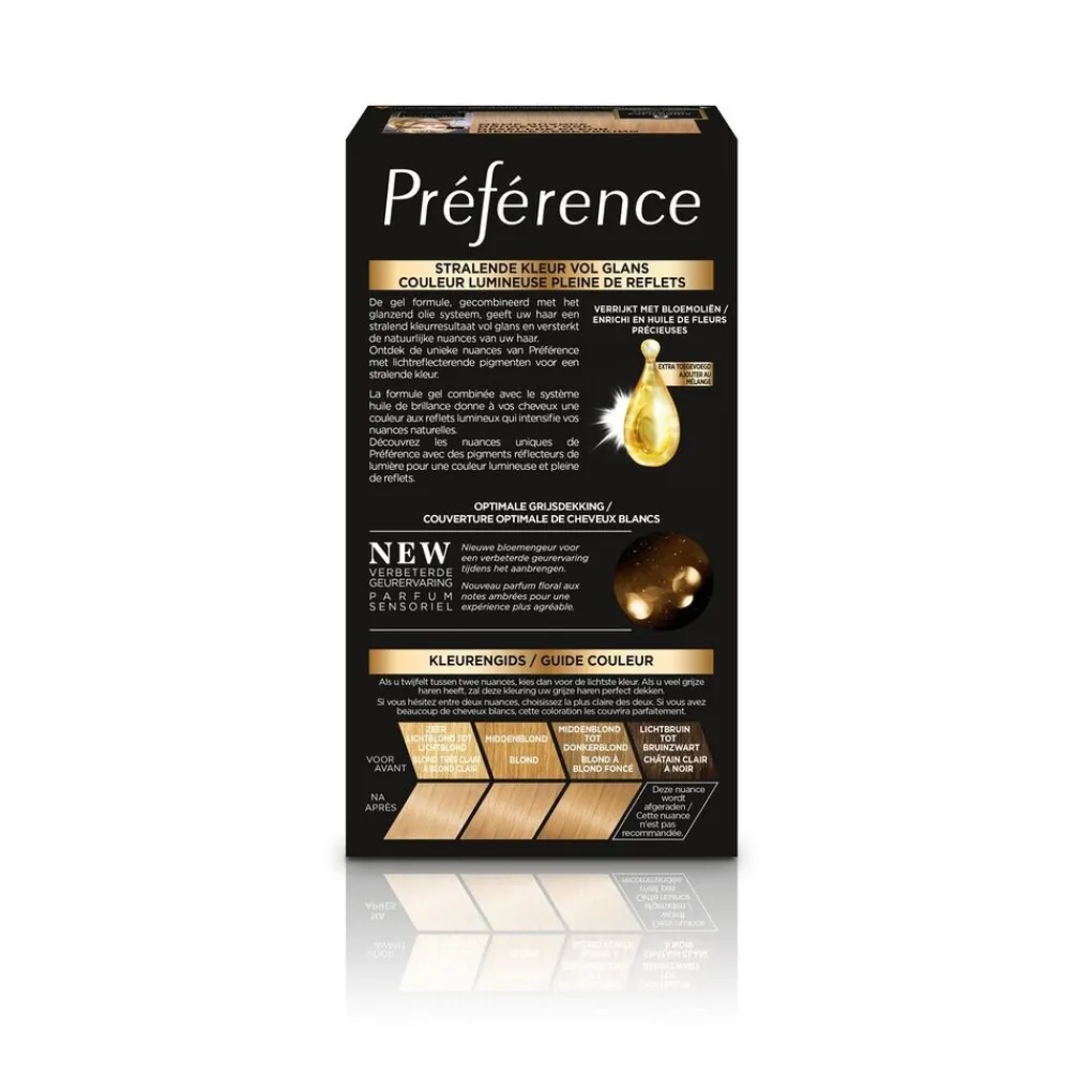 Preference Haarverf>L'Oréal Paris Préférence 8 Lichtblond Permanente Haarkleuring