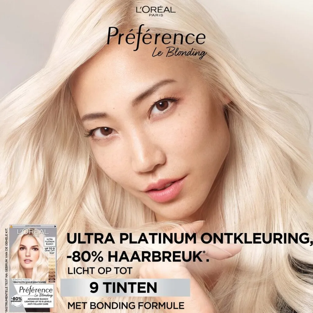 Preference Haarverf>L'Oréal Paris Préférence Le Blonding Ultra Platinum Ontkleuring