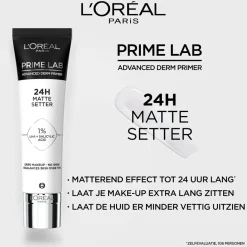 L'Oreal Foundation>L'Oréal Paris Prime Lab Primer 24H Matte Setter