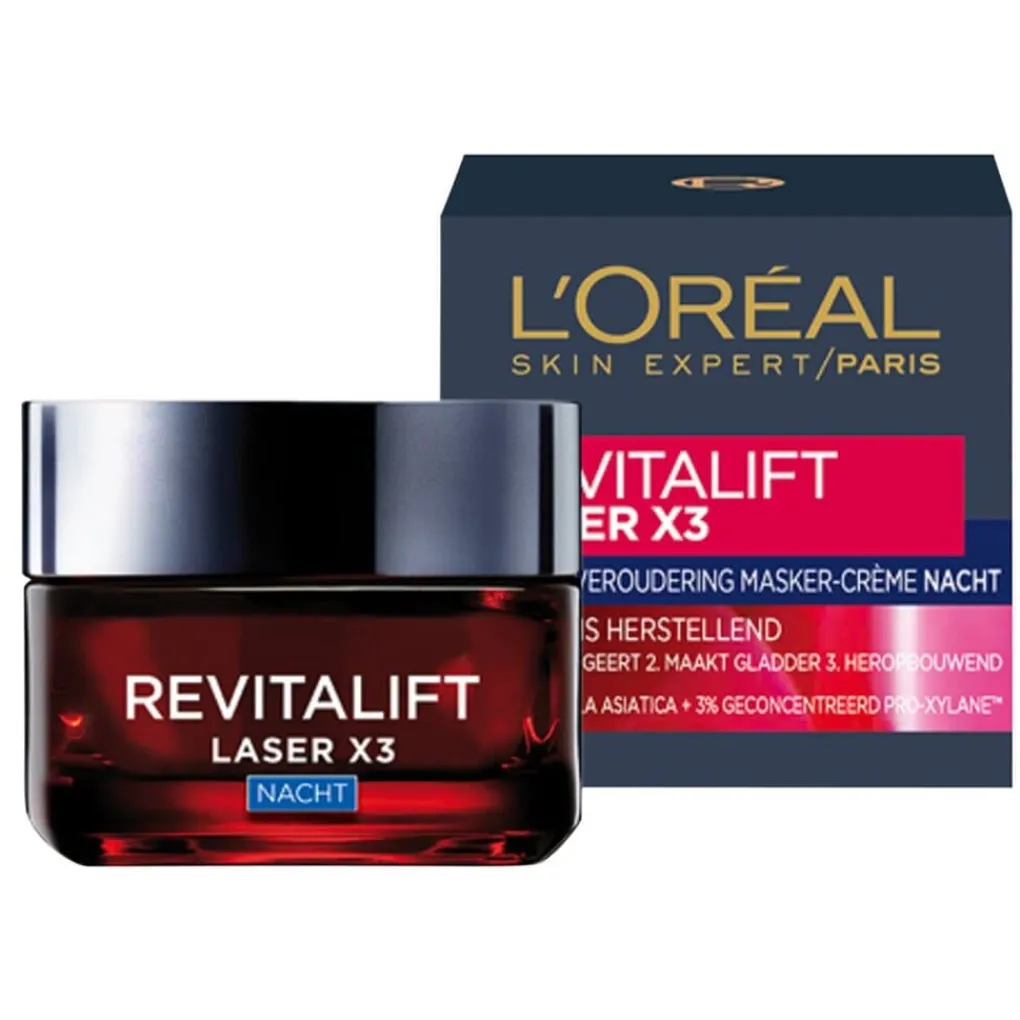 L'Oreal Paris Nachtcreme>L'Oréal Paris Revitalift Laser Anti-Rimpel Nachtcrème