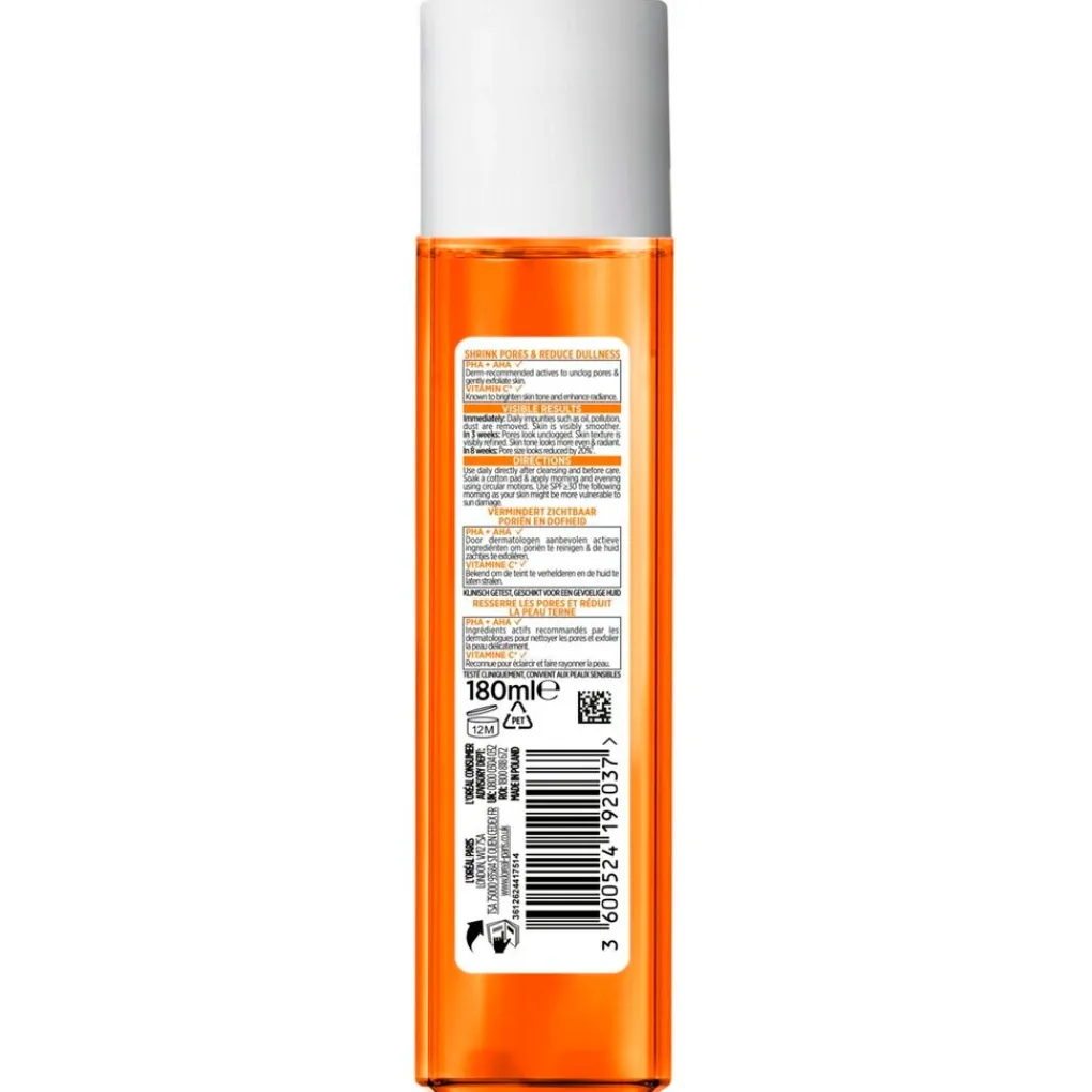 L'Oreal Paris Gezichtsreiniging>L'Oréal Paris Revitalift Vitamin C Pore Perfecting Toner