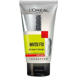Studioline Haargel>L'Oréal Paris Studio Line Invisi Fix Super Strong 24H Clear & Clean Haargel