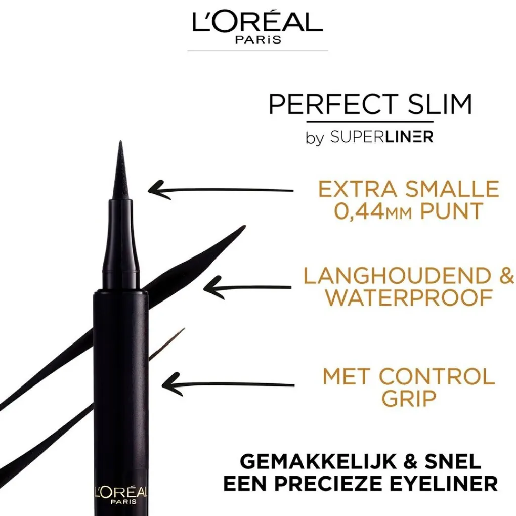 L'Oreal Eyeliner>L’Oréal Paris Superliner Perfect Slim Intense Black Eyeliner