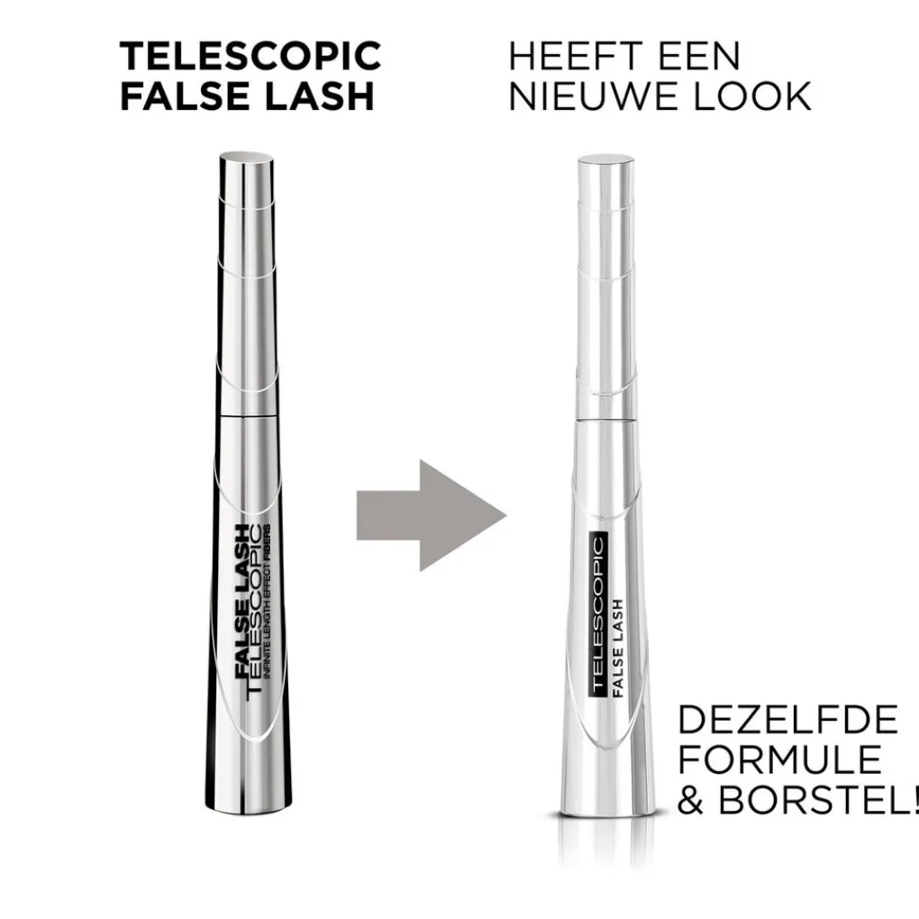 L'Oreal Mascara>L'Oréal Paris Telescopic Black Mascara