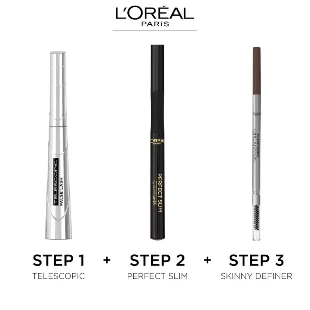 L'Oreal Mascara>L'Oréal Paris Telescopic Black Mascara