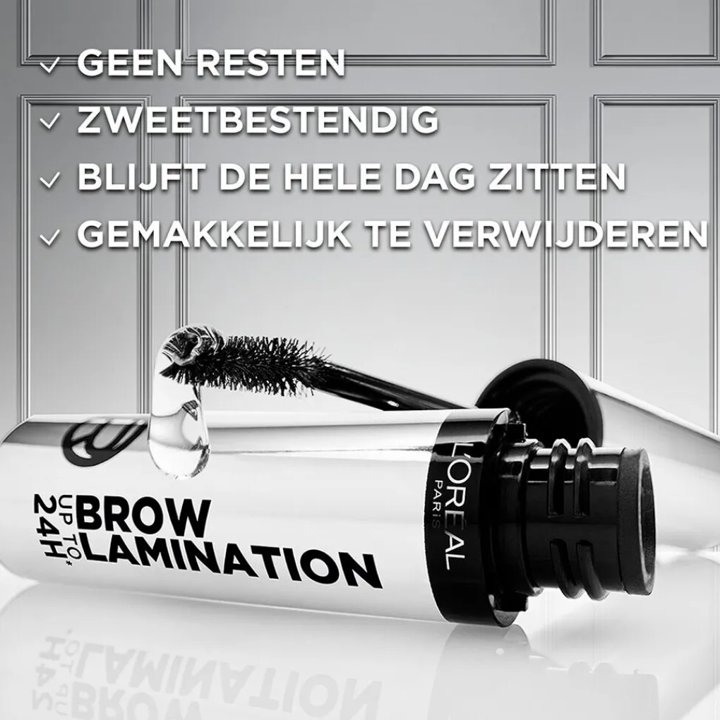 L'Oreal Wenkbrauw Make-Up>L'Oréal Paris Transparant 24H Brow Lamination