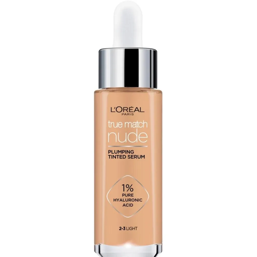 L'Oreal Foundation>L'Oréal Paris True Match Nude 2-3 Light Plumping Tinted Serum