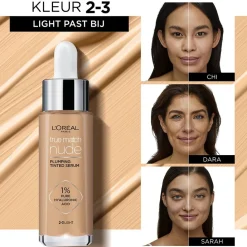 L'Oreal Foundation>L'Oréal Paris True Match Nude 2-3 Light Plumping Tinted Serum