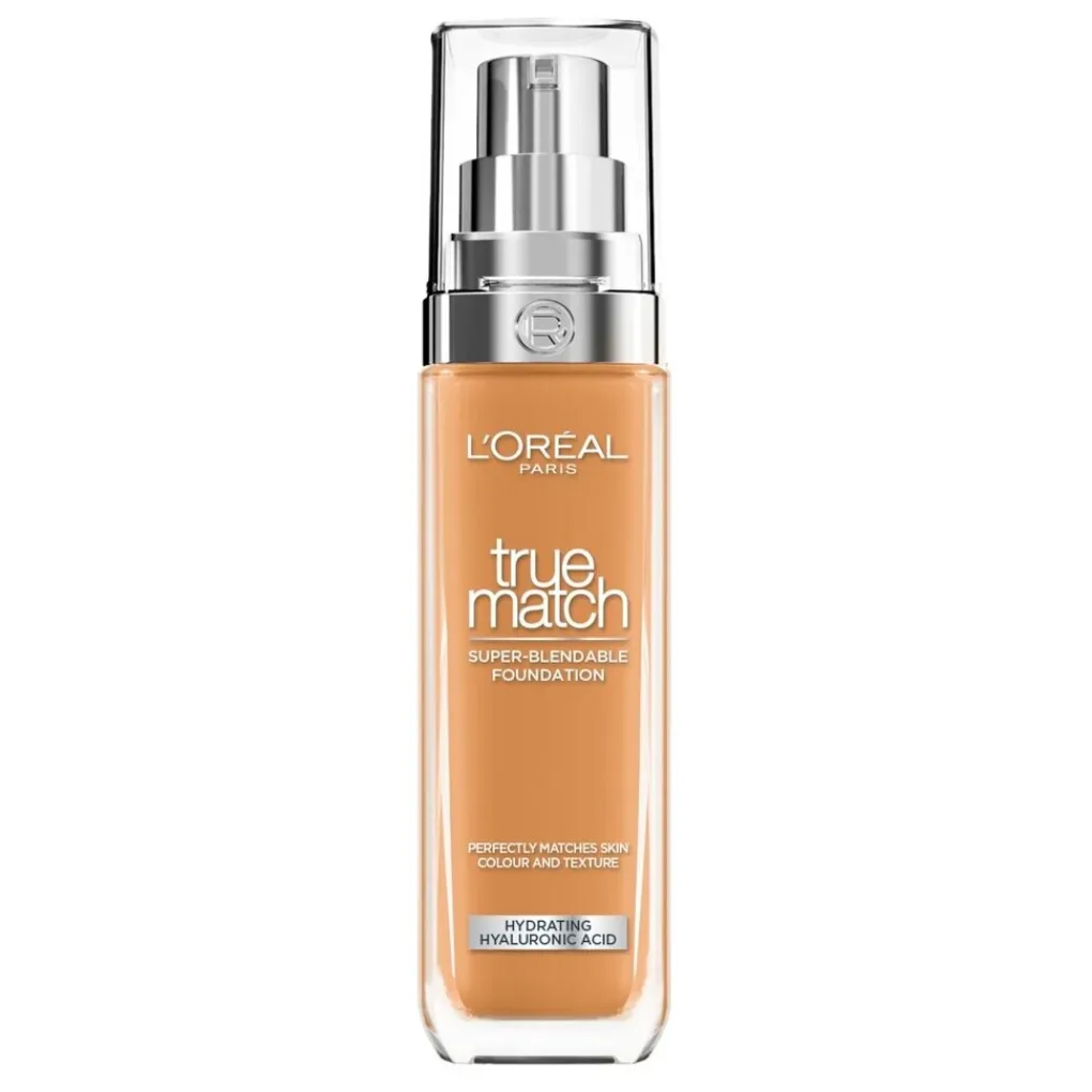 L'Oreal Foundation>L'Oréal Paris True Match 8.W Golden Cappuccino Foundation