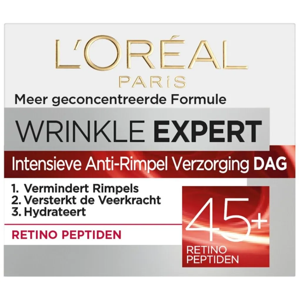 L'Oreal Paris Dagcreme>L’Oréal Paris Wrinkle Expert 45+ Anti-Rimpel Dagcrème