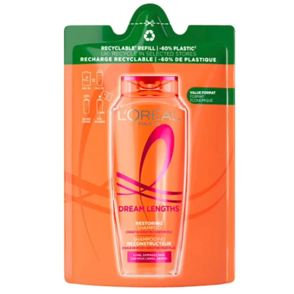 Elvive Shampoo Navulling|Shampoo>L'Oreal Paris Dream Lengths Shampoo Refill