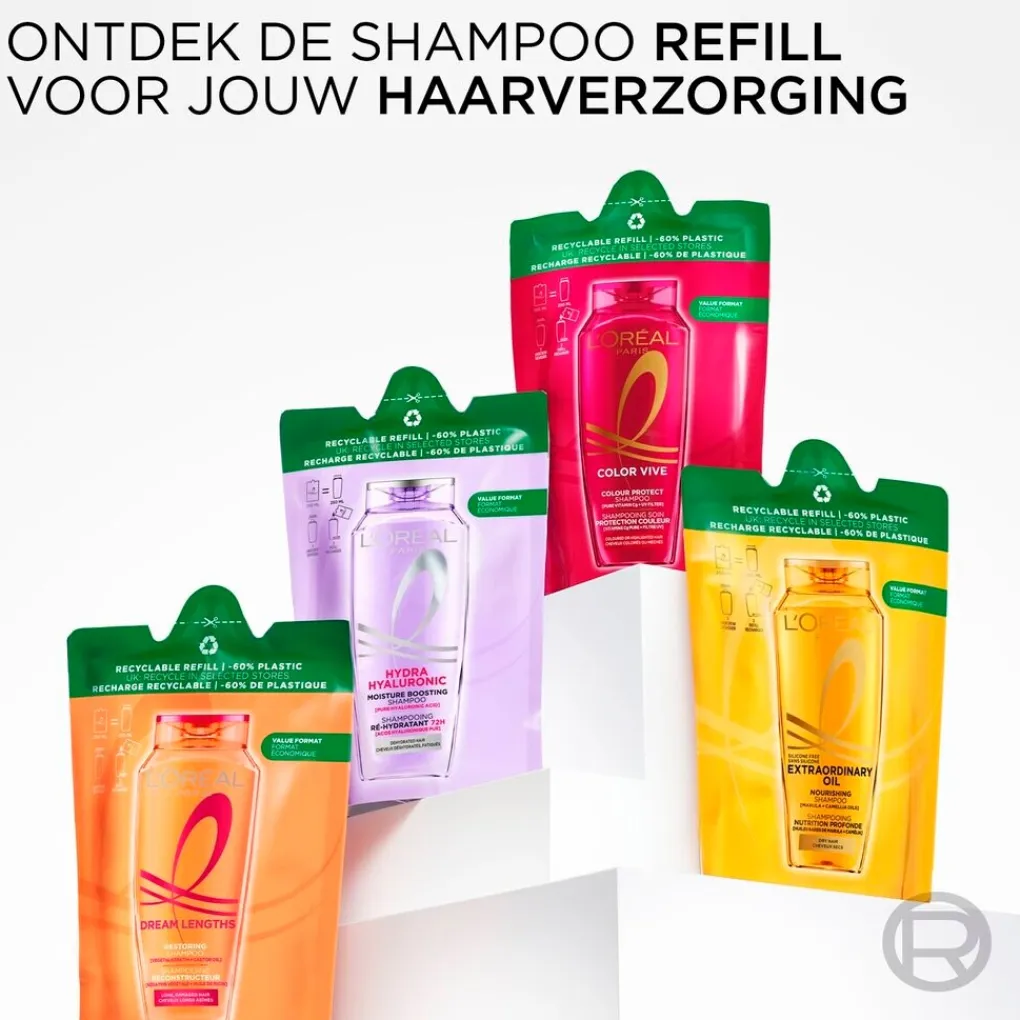 Elvive Shampoo Navulling|Shampoo>L'Oreal Paris Dream Lengths Shampoo Refill