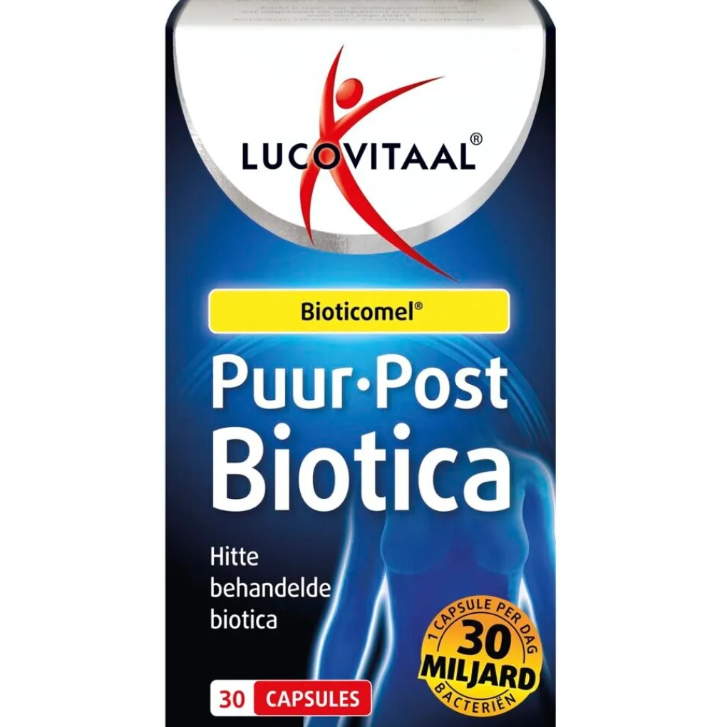 Lucovitaal Bacteriestammen>Bioticomel Puur Postbiotica Capsules