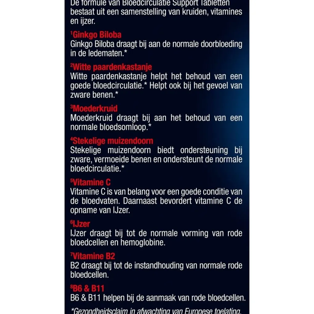 Lucovitaal Hart En Of Bloedvaten>Bloedcirculatie Support Tabletten