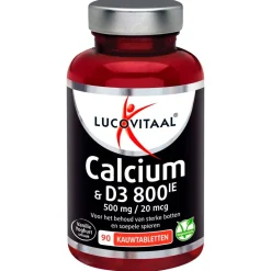 Lucovitaal Botten En Gewrichten|Vitamines>Calcium & D3 800Ie Kauwtabletten