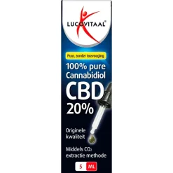 Lucovitaal Cbd>Cannabidiol CBD 20% Olie