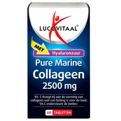 Lucovitaal Beautysupplementen|Collageensupplementen>Collageen Marine Pure 2500mg Tabletten