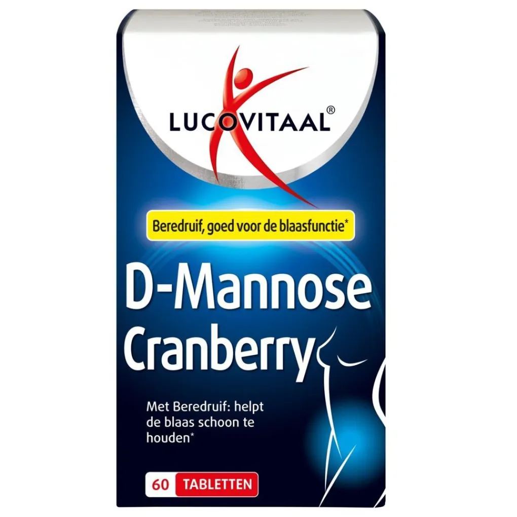 Lucovitaal Cranberrysupplementen|Blaas Supplementen>D-Mannose Cranberry Tabletten