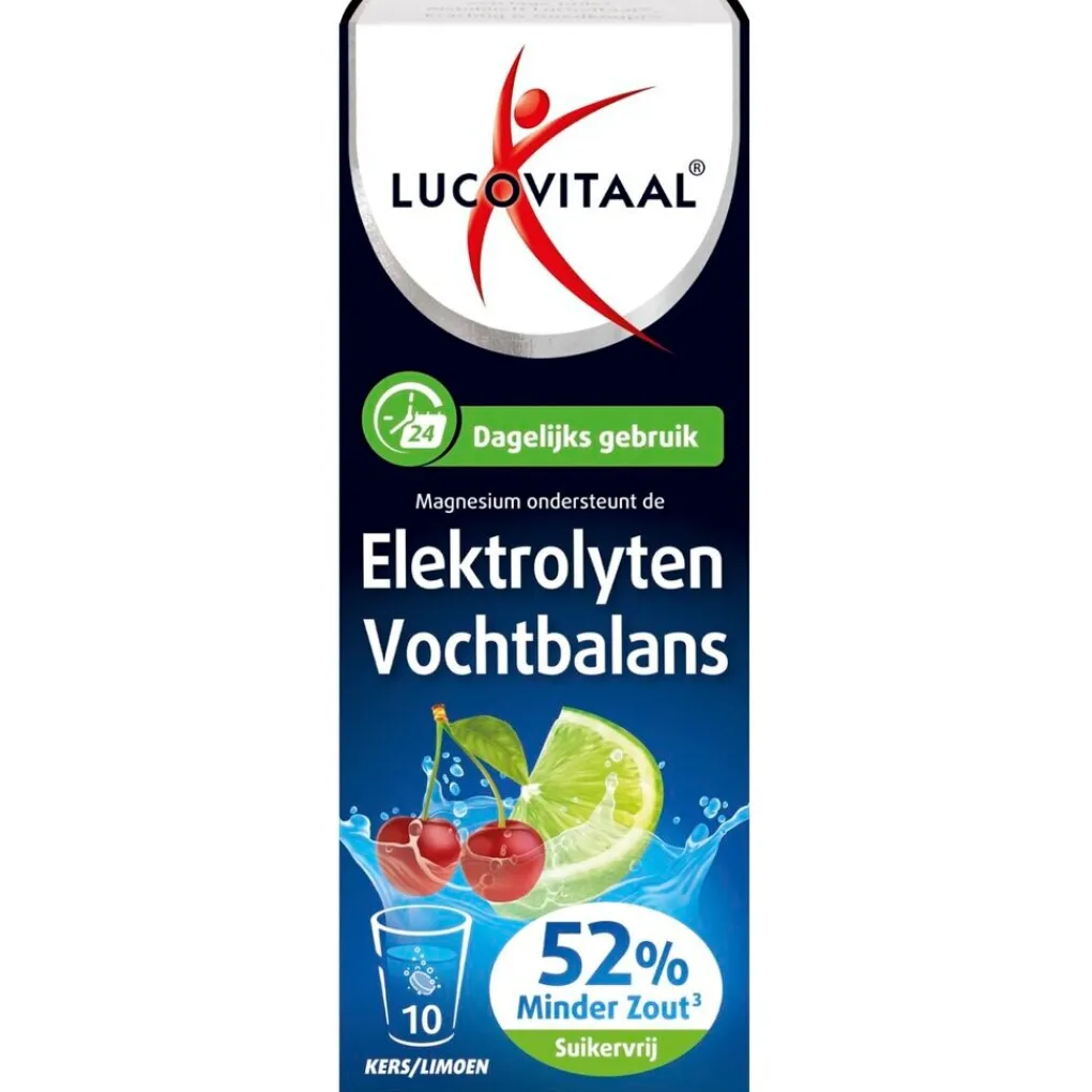 Lucovitaal Elektrolyten>Elektrolyten Vochtbalans Bruistabletten