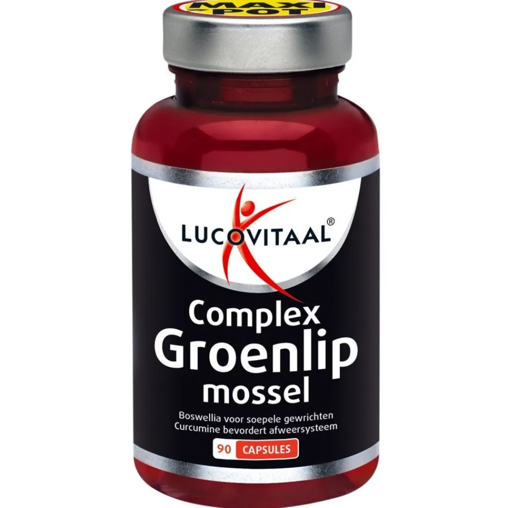 Lucovitaal Groenlipmossel>Groenlipmosselcomplex Capsules