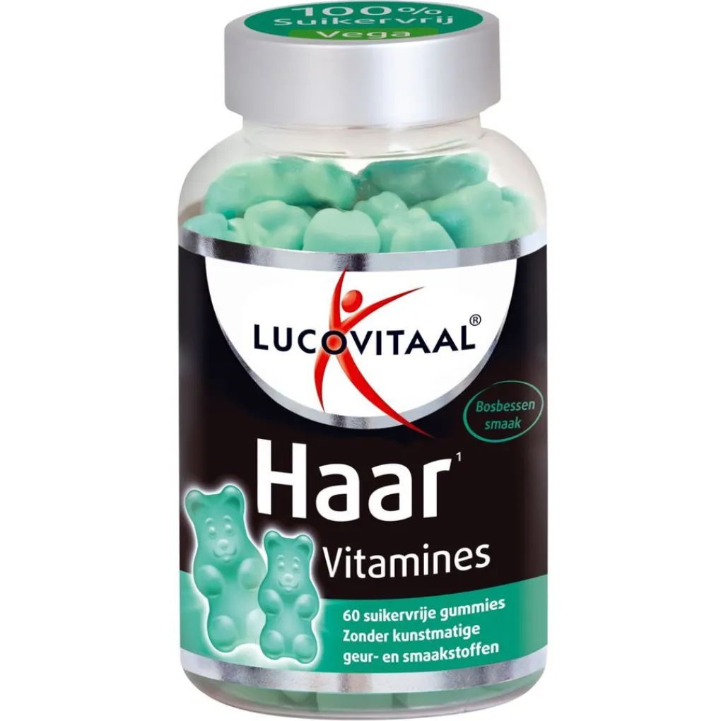 Lucovitaal Beautysupplementen>Haar Vitamine Gummies
