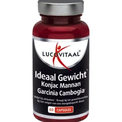 Lucovitaal Afslanksupplementen>Ideaal Gewicht Konjac Mannan Garcinia Cambogia Capsules