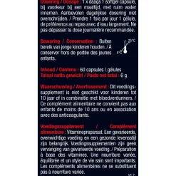 Lucovitaal Vitamines>K2 75 Mcg + D3 20 Mcg Capsules