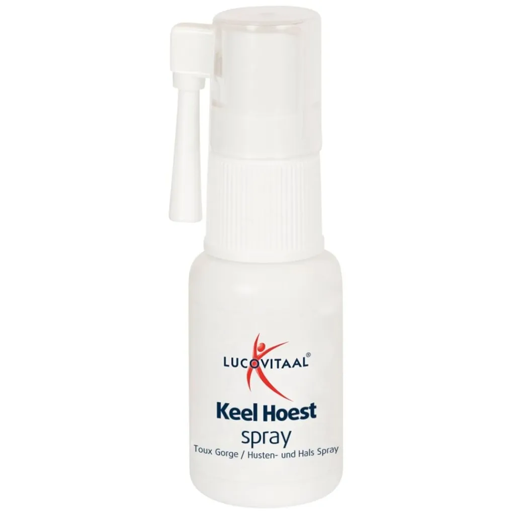 Lucovitaal Luchtwegen>Keel- & Hoestspray