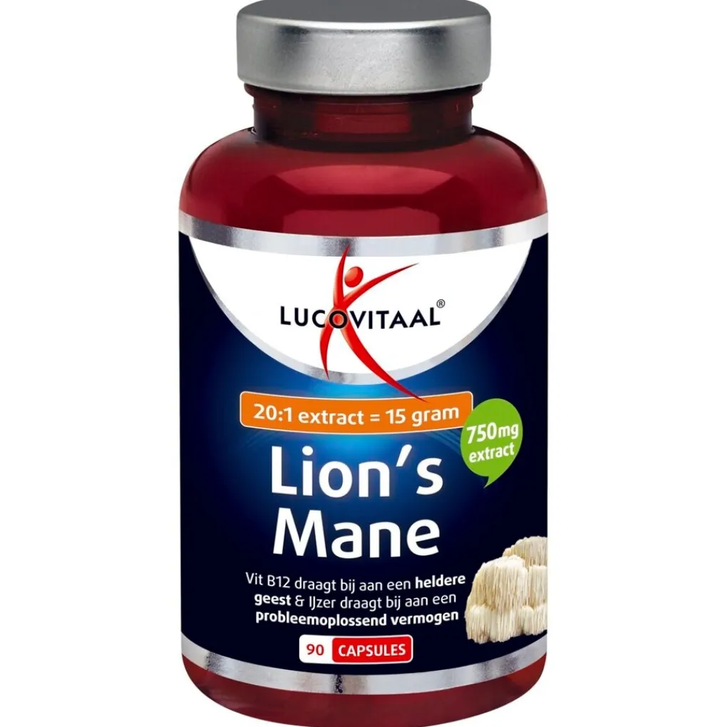 Lucovitaal Overige Supplementen>Lion's Mane Capsules