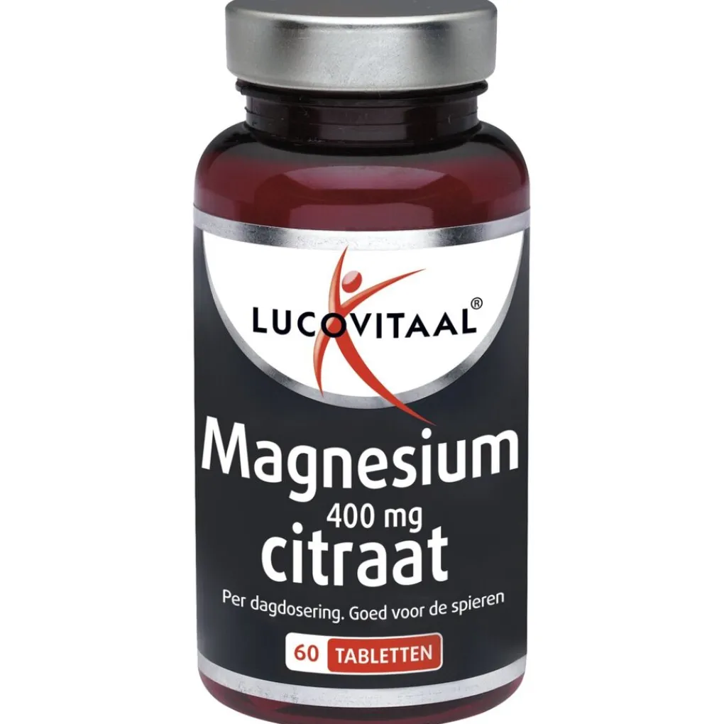 Lucovitaal Mineralen>Magnesium Citraat 400mg Tabletten
