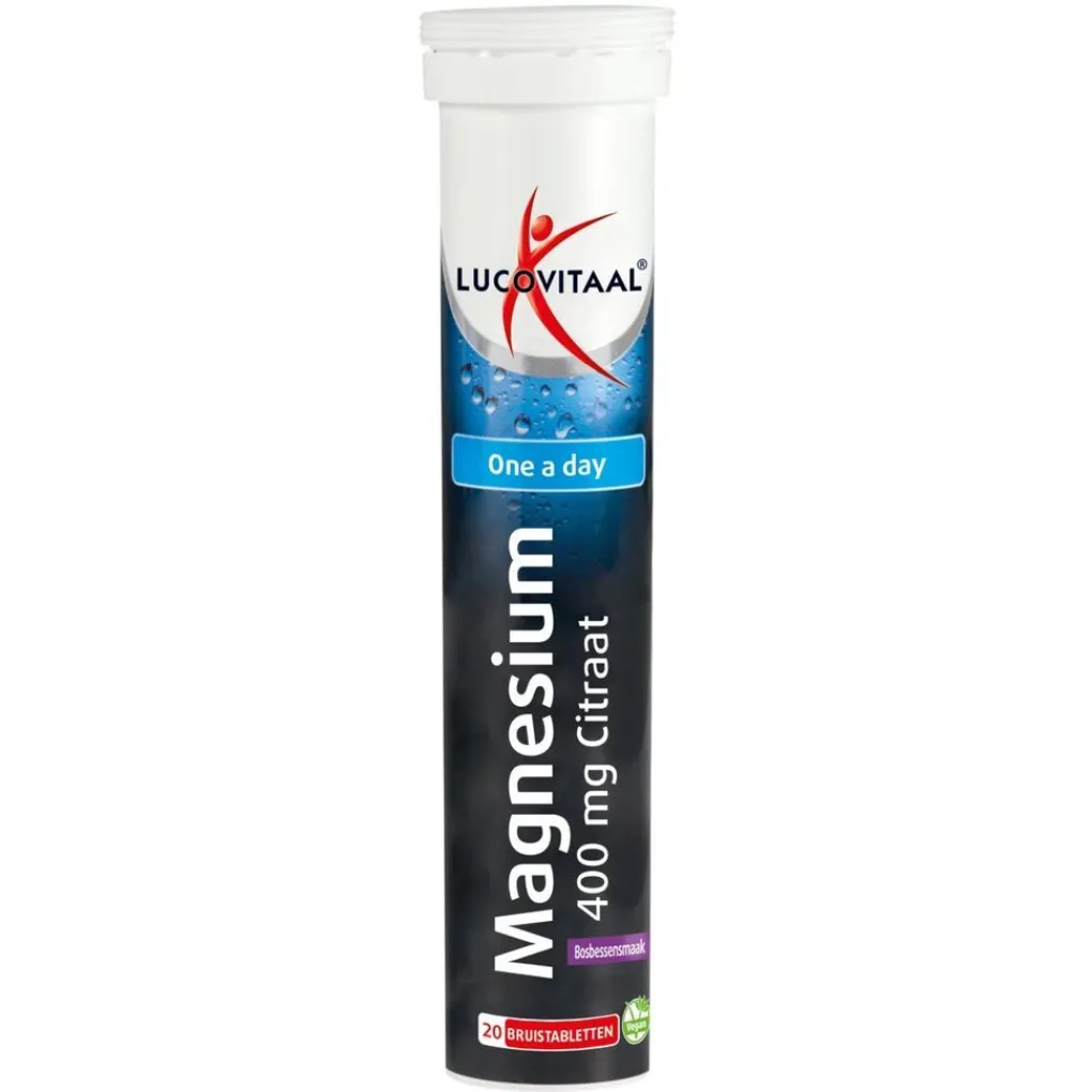Lucovitaal Mineralen>Magnesium 400mg Citraat Bruistabletten