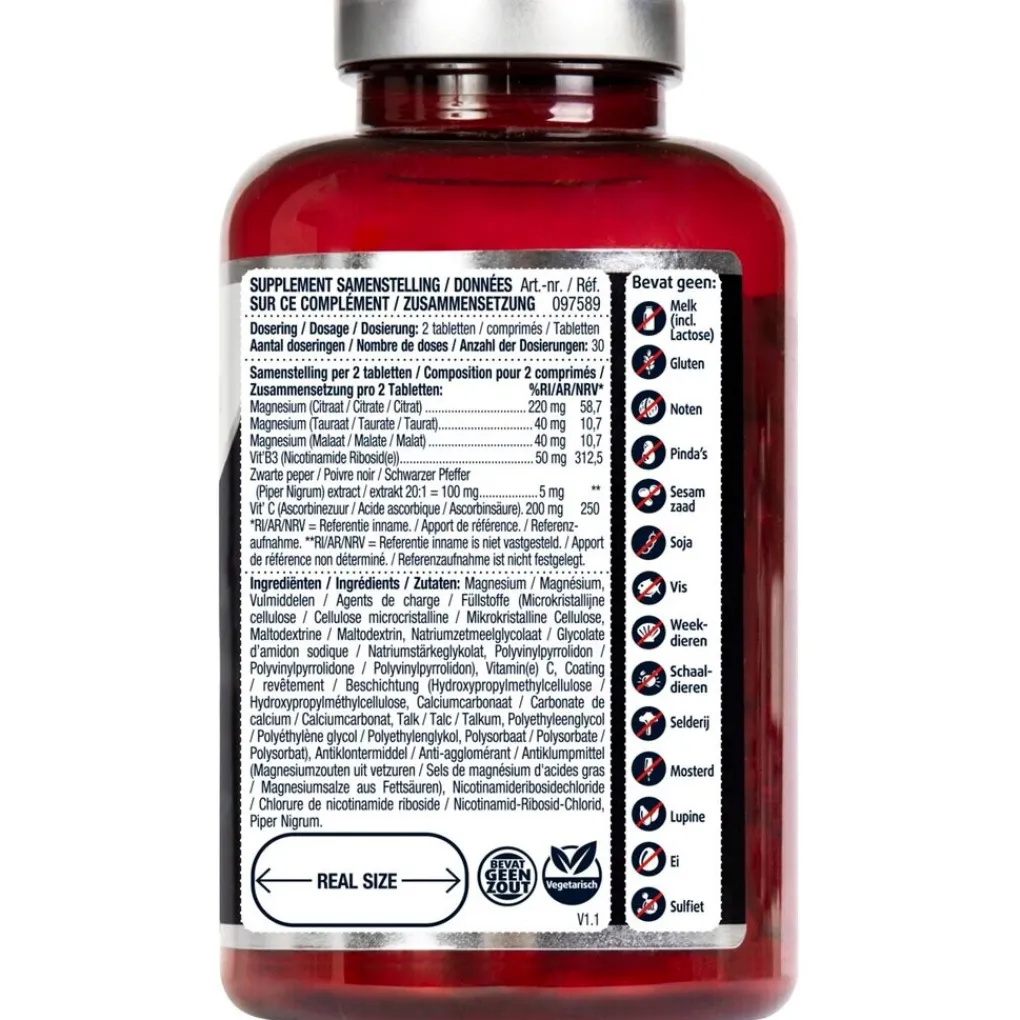 Lucovitaal Sportaccessoires|Mineralen>Magnesium Sport Tabletten