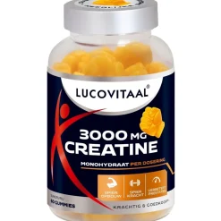 Lucovitaal Creatine>3000mg Creatine Monohydraat Gummies