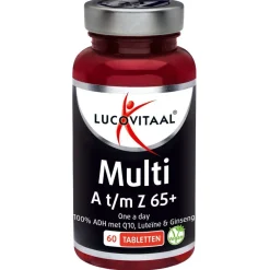 Lucovitaal Vitamines|Weerstand En Of Energie>Multi A t/m Z 65+ Tabletten