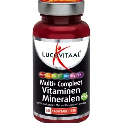Lucovitaal Vitamines|Weerstand En Of Energie>Multi Compleet Vitaminen Mineralen Tabletten