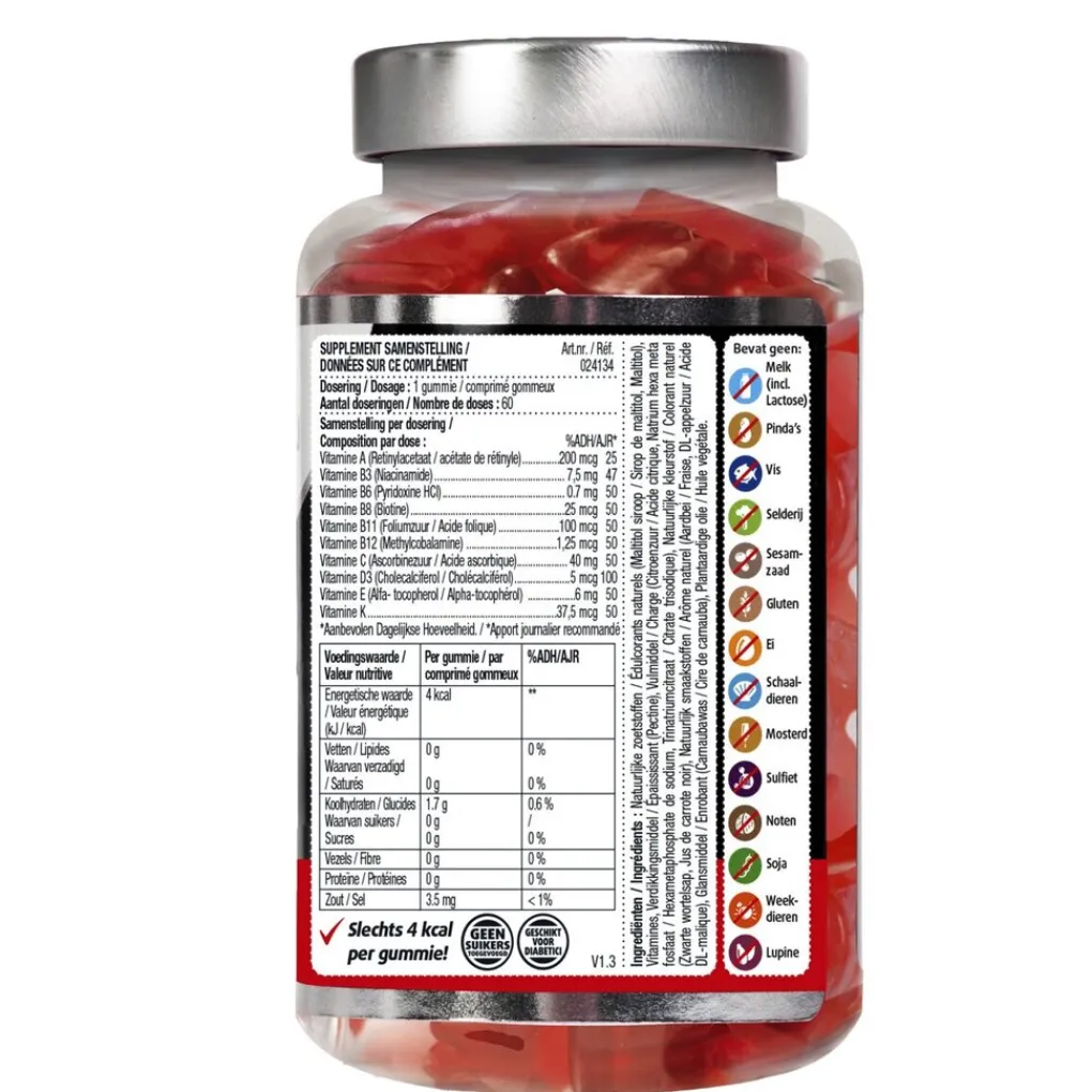Lucovitaal Vitamines>Multi+ Kids Gummies