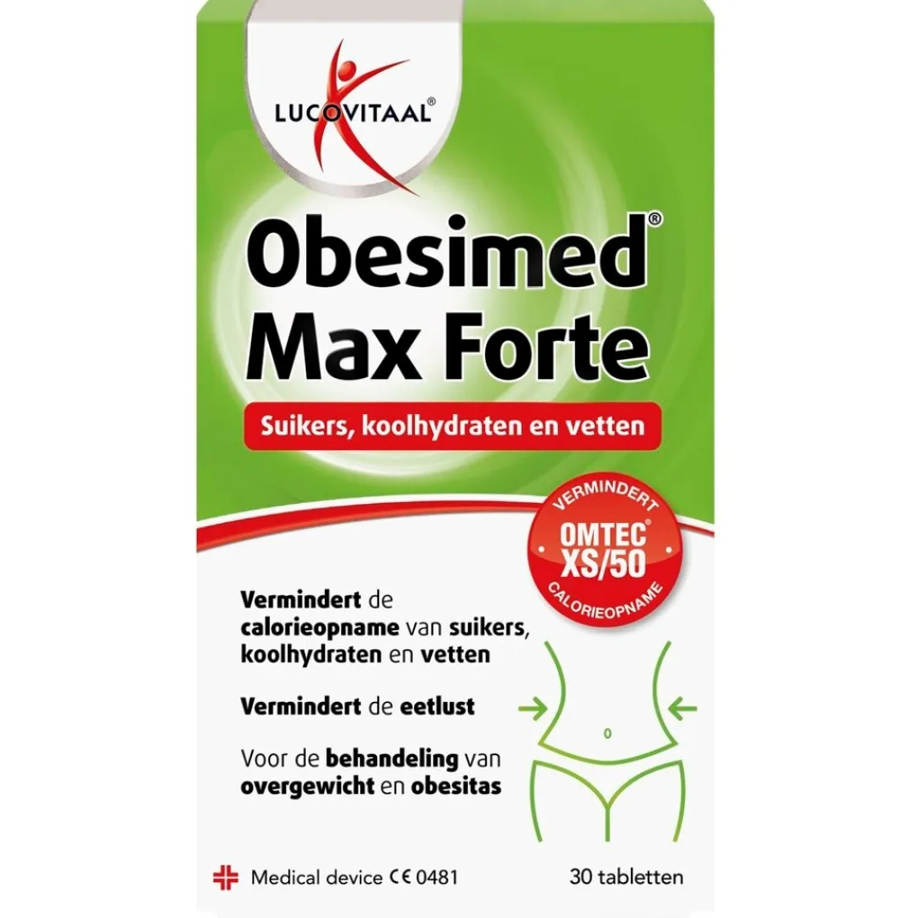 Lucovitaal Afslanksupplementen>Obesimed Max Forte Tabletten
