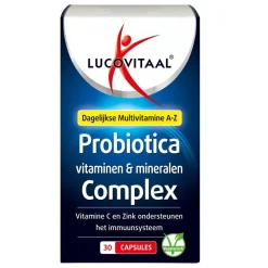 Lucovitaal Bacteriestammen>Probiotica Vitaminen & Mineralen Complex Capsules