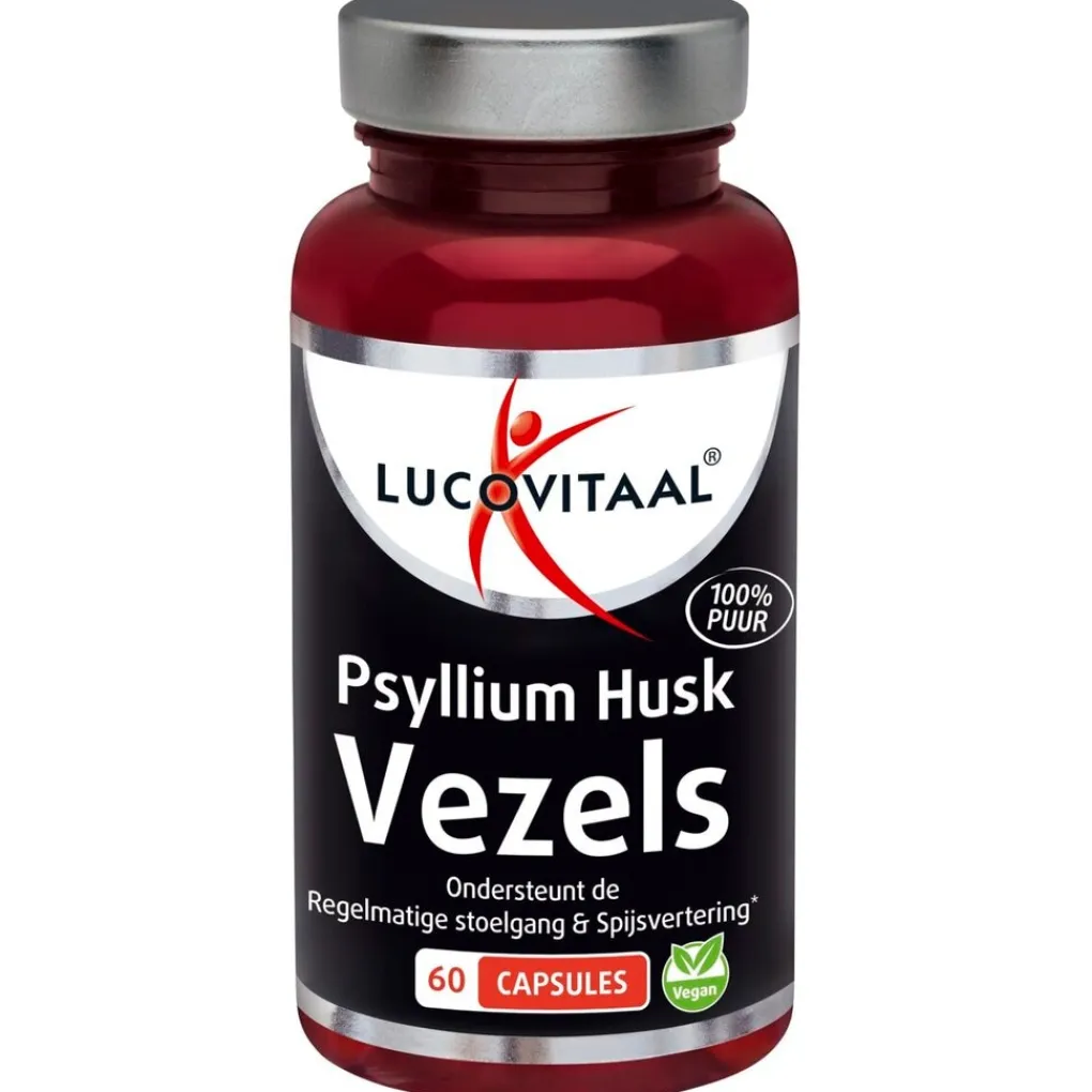 Lucovitaal Spijsvertering>Psyllium Husk Vezels Capsules