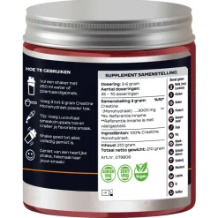 Lucovitaal Creatine>Puur Creatine 100% Monohydraat Poeder