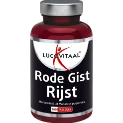 Lucovitaal Rode Gist Rijst>Rode Gist Rijst Tabletten
