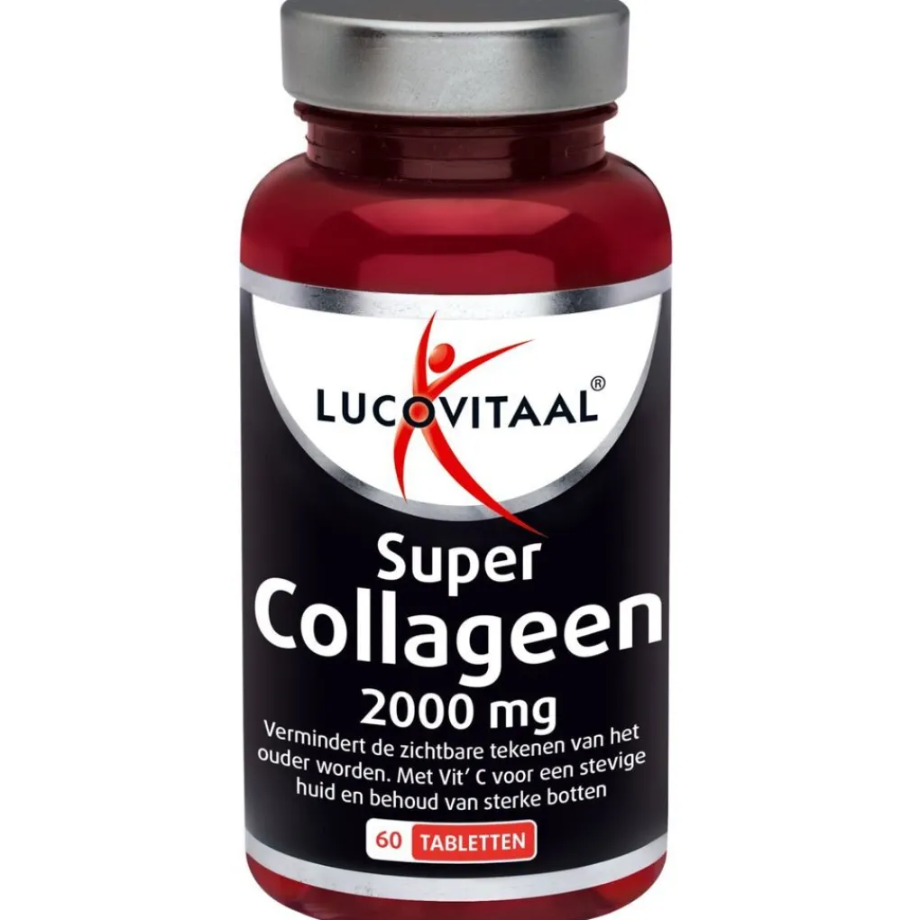 Lucovitaal Collageensupplementen|Beautysupplementen>Super Collageen 2000mg Tabletten