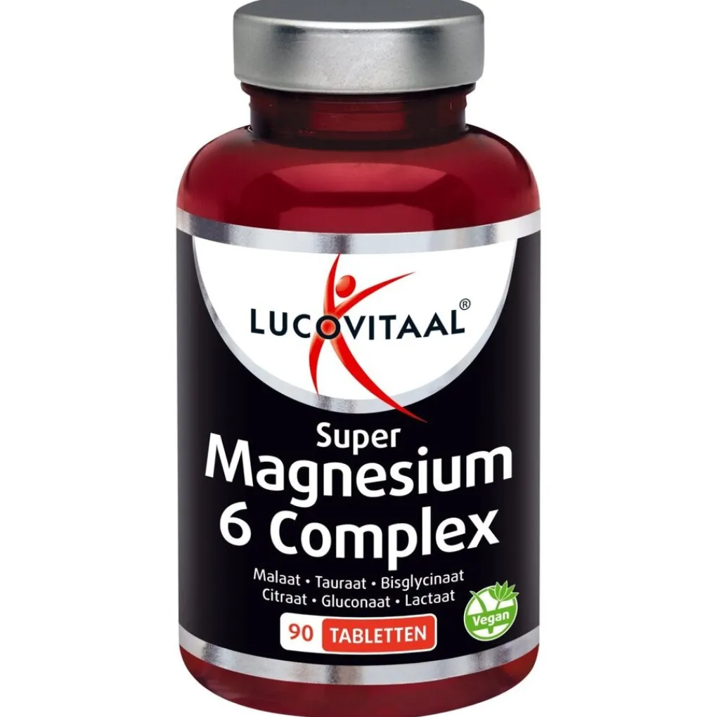 Lucovitaal Mineralen>Super Magnesium 6 Complex Tabletten