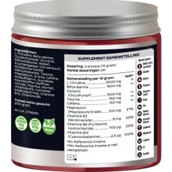 Lucovitaal Pre-Workout>Tropisch Fruit Pre-Workout