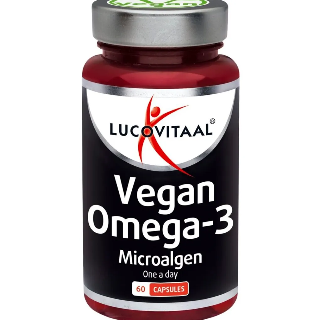 Lucovitaal Omega 3|Hart En Of Bloedvaten>Vegan Omega-3 Microalgen Capsules