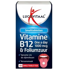 Lucovitaal Foliumzuur|Vitamines>Vitamine B12 & Foliumzuur Tabletten