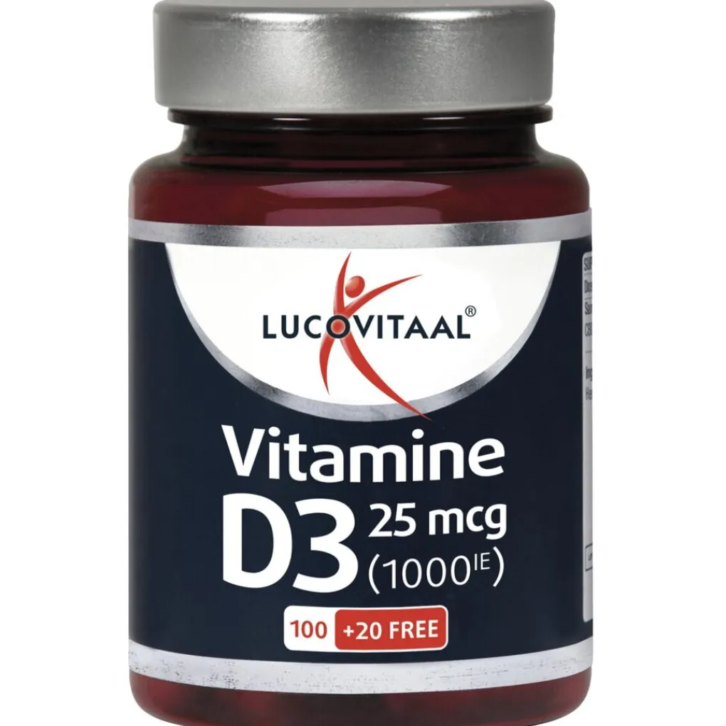 Lucovitaal Botten En Gewrichten|Vitamines>Vitamine D3 25mcg Capsules