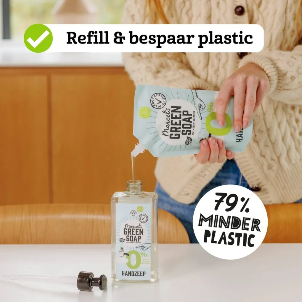 Marcel's Green Soap Handzeep Navulling|Handzeep>0% Handzeep Navulling