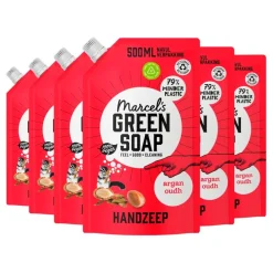Marcel's Green Soap Handzeep Navulling|Handzeep>Argan & Oudh Handzeep Navulling