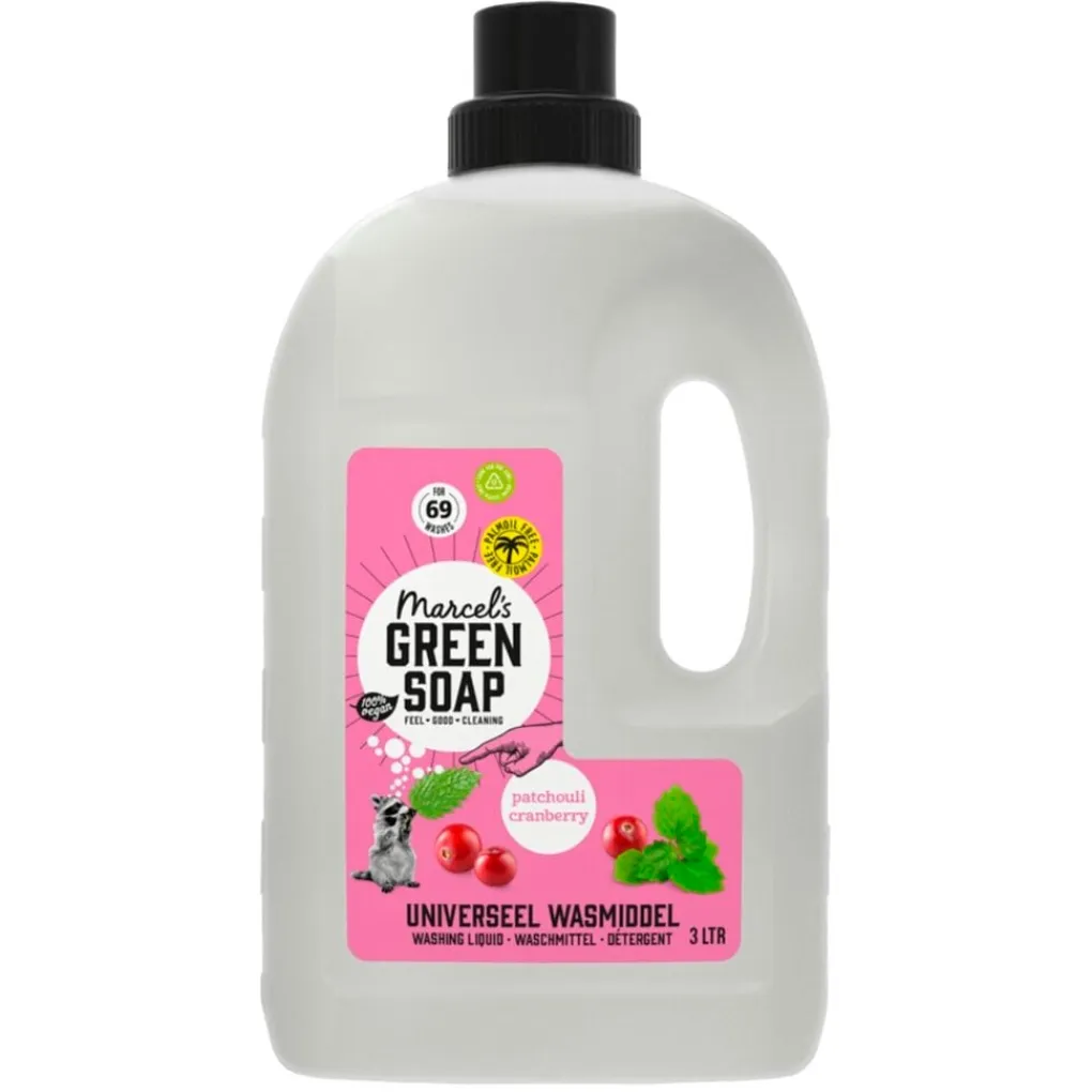 Marcel's Green Soap Wasmiddel>Patchouli Cranberry Universeel Wasmiddel